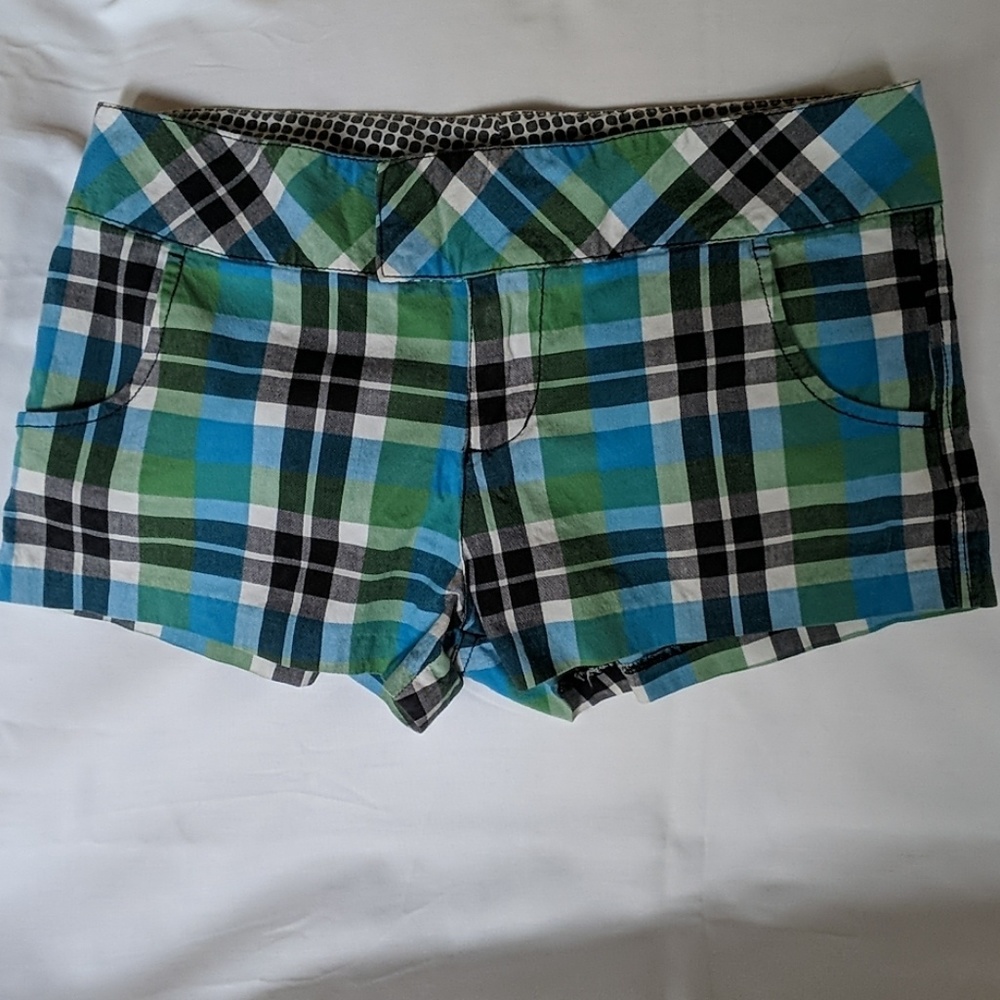 Roxy Plaid Shorts